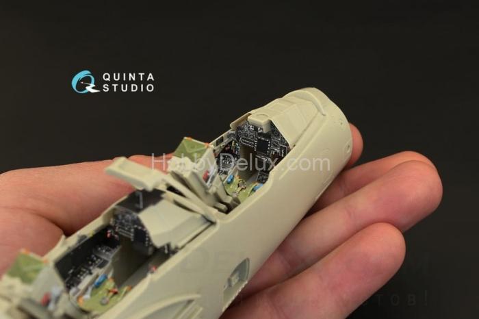 3D Декаль интерьера кабины Mirage 2000N для модели Kitty Hawk QD32013