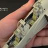 3D Декаль интерьера кабины Mirage 2000N для модели Kitty Hawk QD32013