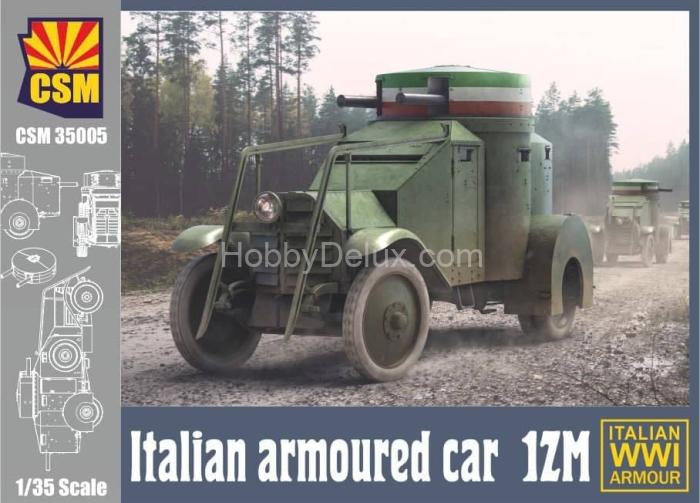 Сборная модель Italian Armoured car CSM35005