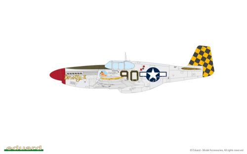 Сборная модель P-51B Mustang Birdcage Canopy ProfiPACK Edition