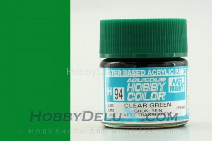 Краска акриловая Hobby Color - H094 Clear Green H94