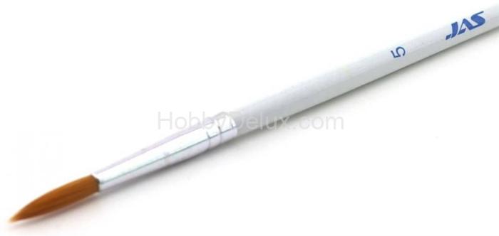 Кисть из синтетического волоса, круглая № 5, 1 шт. JAS3610_1