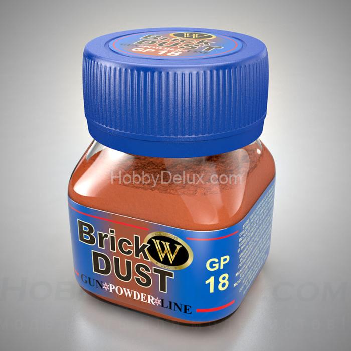 WILDER GP-18 Сухой пигмент - КИРПИЧНАЯ ПЫЛЬ HDF-GP-18