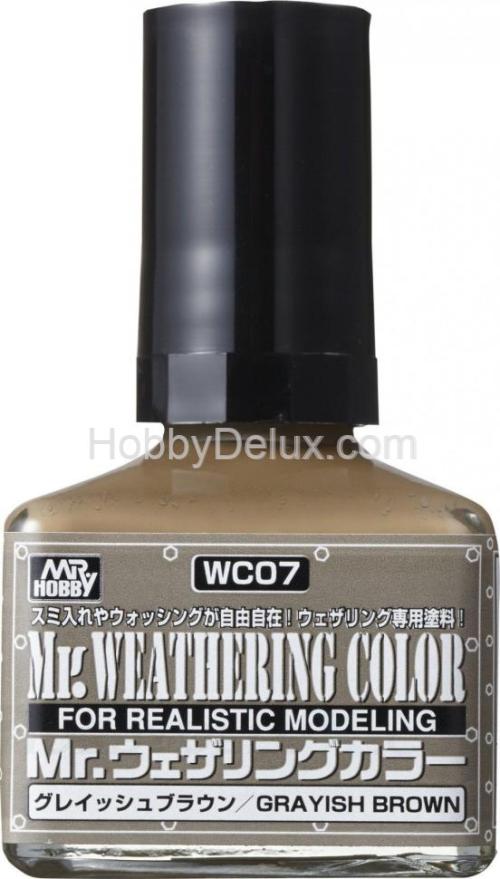 MR.WEATHERING COLOR WC07 - GRAYISH BROWN