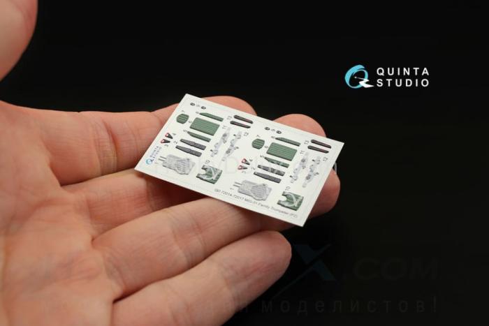 3D Декаль интерьера кабины МиГ-31ДЗ QD72015