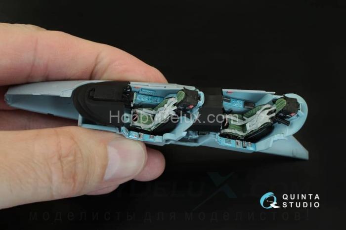 3D Декаль интерьера кабины Як-130 для модели Звезда QD48007