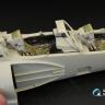 3D Декаль интерьера кабины Mirage 2000B-5 2000-5BGM Mk2 для модели Kitty Hawk QD32014