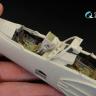 3D Декаль интерьера кабины Mirage 2000B-5 2000-5BGM Mk2 для модели Kitty Hawk QD32014