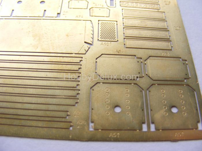 Набор фототравления для ГАЗ-Тигр от Meng - Экстерьер МД035224
