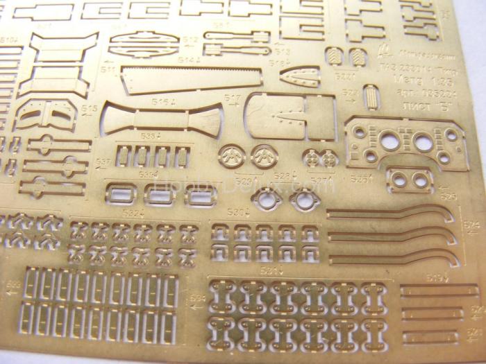 Набор фототравления для ГАЗ-Тигр от Meng - Экстерьер МД035224