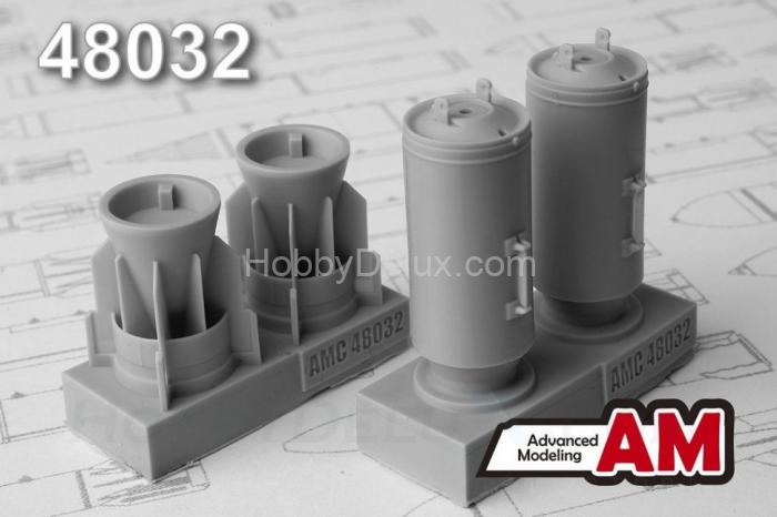 ЗАБ-500Ш зажигательная авиабомба калибра 500 кг без носового конуса (в комплекте две бомбы). AMC48032