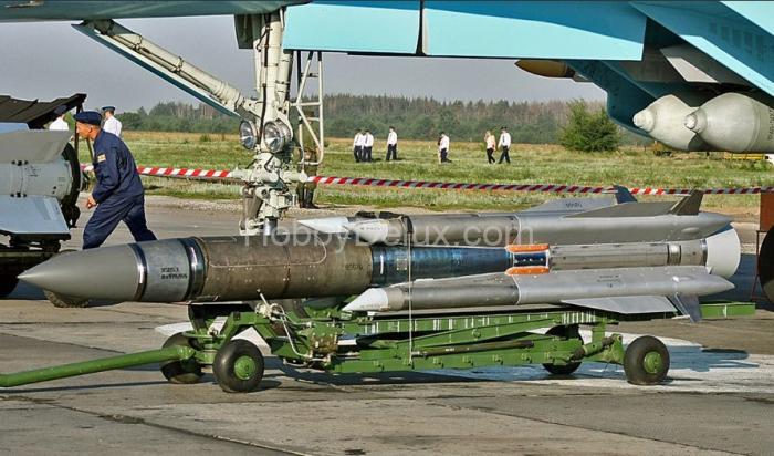 Авиационная управляемая ракета Х-31А с пусковой АКУ-58-1 AMC72236