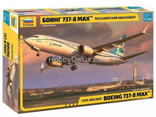 Пассажирский авиалайнер Боинг 737-8 MAX