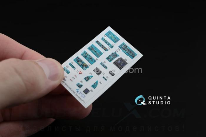 3D Декаль интерьера кабины МиГ-31БM QD72016