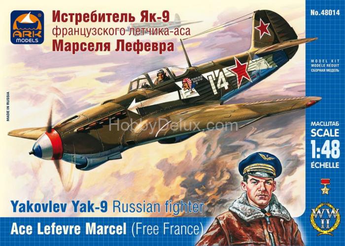Истребитель Як-9 Марселя Лефевра ARK48014