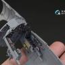 3D Декаль интерьера кабины F4U-1 Corsair Bird cage для модели Tamiya QD32015
