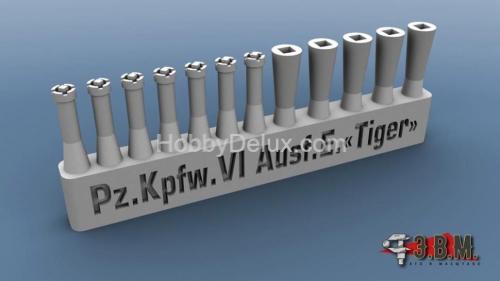 Pz.Kpfw.VI ausf.E “Tiger” Метизы люка крыши МТО