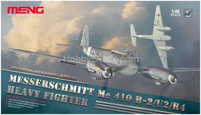 Meng LS-004 Самолет Messerschmitt Me-410 B-2/U2/R4 Heavy Fighter LS004