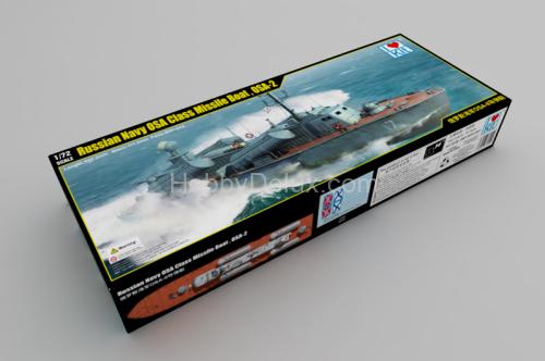 Сборная модель Russian Navy missile boat OSA-2