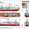 Сборная модель Russian Navy missile boat OSA-2 IL67202