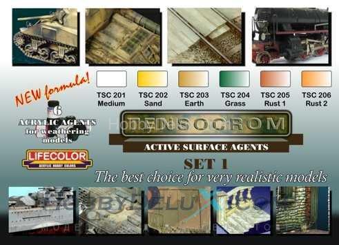 Набор жидких пигментов TENSOCROM SET #1 TSC01