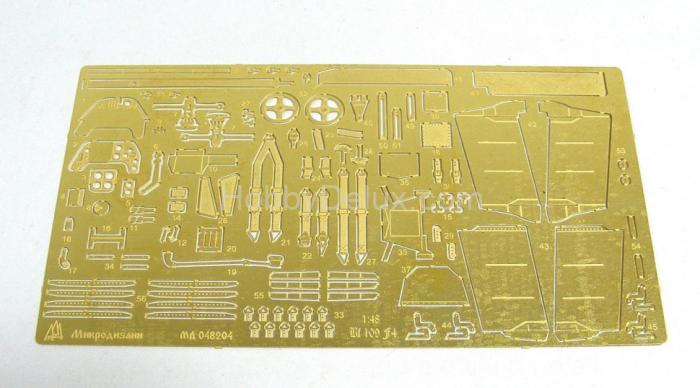 Фототравление для Bf-109 F2/F4 от Звезды (снят с производства) МД048204