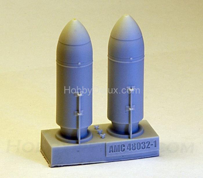 ЗАБ-500Ш зажигательная авиабомба калибра 500 кг с носовым обтекателем (в комплекте две бомбы). AMC48032-1